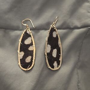 Animal Print Earrings